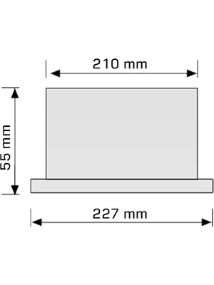 ZG Sıva Altı Armatür 8'' 25W 3000K(GÜNIŞIĞI) Samsung Led-Tridonic Driver