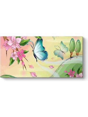 Tabloshop Uçan Kelebekler Tablosu