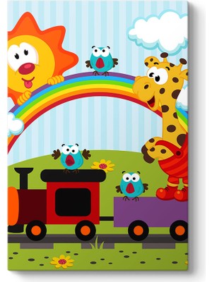 Tabloshop Gökkuşağı ve Tren Tablosu