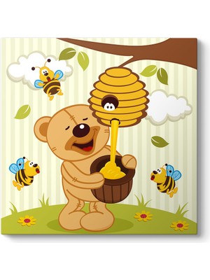 Tabloshop Ayıcık ve Bal Tablosu