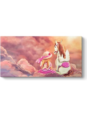 Tabloshop Sevimli Midilli Atı Tablosu