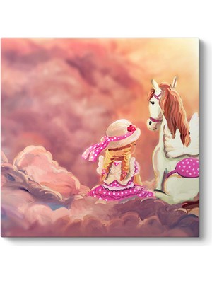 Tabloshop Sevimli Midilli Atı Tablosu