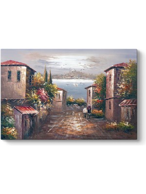 Tabloshop Eski Istanbul Sokakları Tablo