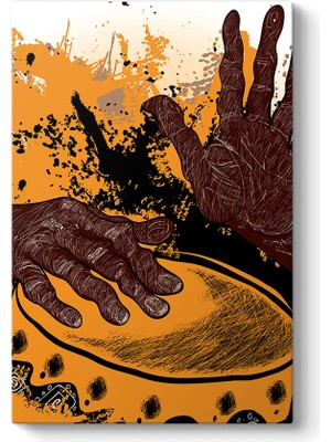 Tabloshop African Drummer Tablo