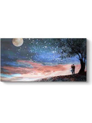 Tabloshop Fantastik Gece Kanvas Tablo