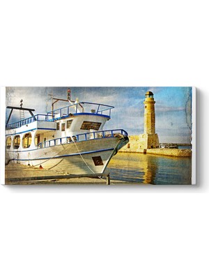 Tabloshop Deniz Feneri ve Tekne Tablosu