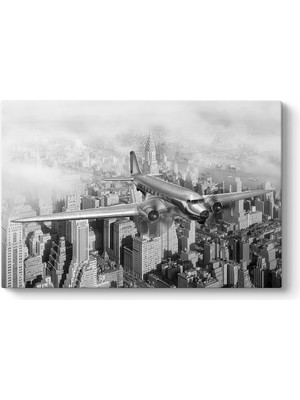 Tabloshop New York Üzerinde Uçak Tablosu