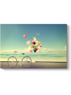 Tabloshop Bisiklet ve Balonlar Tablosu