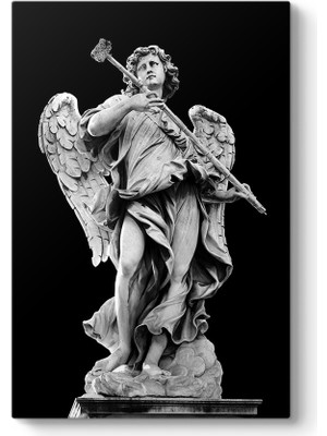 Tabloshop Sünger ile Melek Heykeli Tablosu