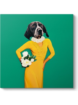 Tabloshop Çağdaş Sanat Kolajı Tablosu