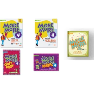 More More 4.sınıf 5'li Kitap Seti 2022 (Pb+Tb)