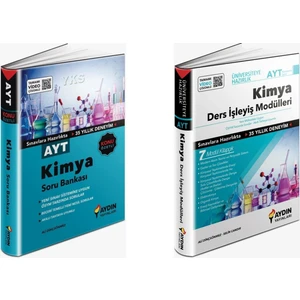 Aydın Yayınları AYT Kimya Soru Bankası ve Ders İşleyiş Modülü  Seti 2022