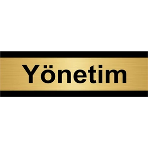 Özarslan Dizayn Yönetim 5 x 20 cm Metal Yönlendirme Levhası