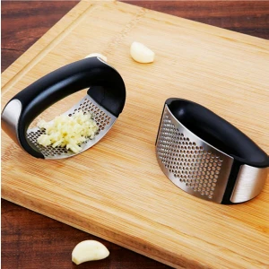 Pratik Mağazam  Sarımsak Ezici Paslanmaz Çelik Garlic Press