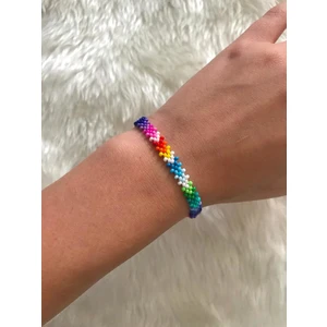 Mavi Gökkuşağı Bileklik