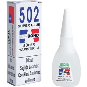 Evo Bond 502 Süper Japon Yapıştırıcısı 20 Gr.