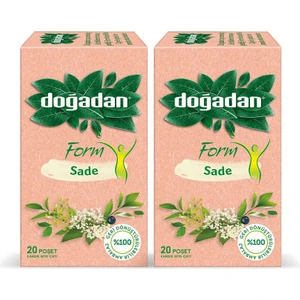 Form Çay Sade 20'li x 2 Adet