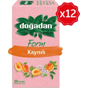 Form Çay Kayısılı 20'li x 12 Adet