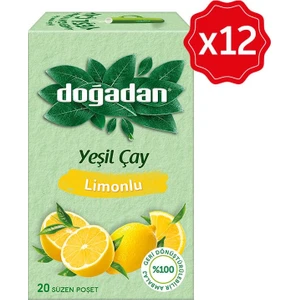 Yeşil Çay Limonlu 20'li x 12 Adet