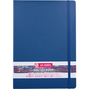 Sketchbook Sert Kapak Eskiz Çizim Defteri 21 x 30 cm 140 gr 80 Yp Navy Blue