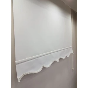 Düz Model Stor Perde Etekli