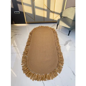 Milda Jüt Hasırlı El Örgü Kilim 78 Jüt Halı