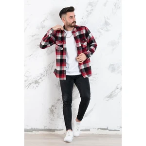 Slimfit Çift Cep Oduncu Gömlek