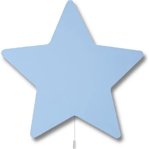 Mavi Yıldız Ahşap Aydınlatma