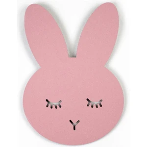 Pembe Tavşan Ahşap Aydınlatma