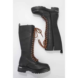 Harley Davidson Black Kadın Bot & Bootie