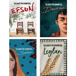 Efsun - Leylan - Devran - Seher 4 Kitap Set - Selahattin Demirtaş
