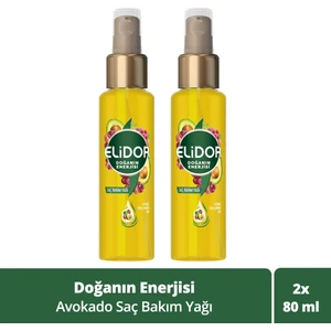 Doğanın Enerjisi Avokado Saç Bakım Yağı 80 ml X2