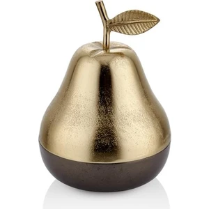 Kahve Altın Armut Dekor 29CM