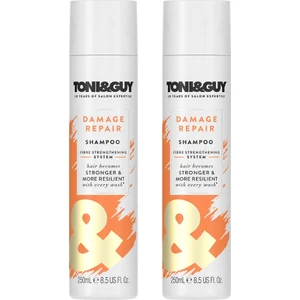 Toni&guy Şampuan Yıpranmış Saçlar Için 250 ml X2