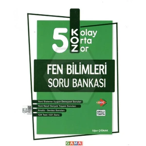 Gama Yayınları 5. Sınıf Koz Fen Bilimleri Soru Bankası