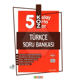Gama Yayınları 5. Sınıf Koz Türkçe Soru Bankası