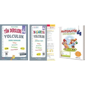 Üçgen Yayıncılık 4. Sınıf Tüm Derslere Yolculuk +Başarıya Yolculuk