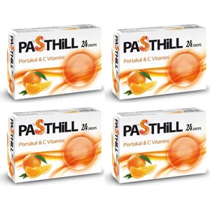 Pasthill Portakal & C Vitamini 24 Drops 4 Kutu