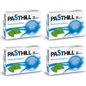 Pasthill Mentol & Okaliptus 24 Drops 4 Kutu