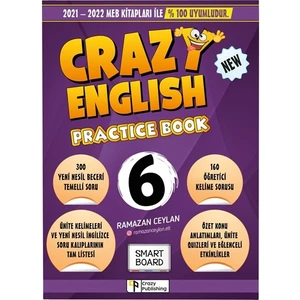 Crazy Publishing 6.sınıf  Englısh Practice Book  2021-2022