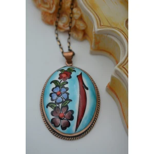 Elif Figürlü El Yapımı Kolye