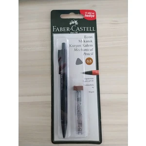 Faber Castell Econ 1350 Versatil Kalem + Min 0.5 mm Siyah