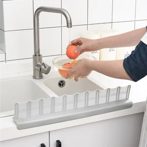 Buffer Vantuzlu Kauçuk Sıvı Su Sızdırmaz Izalasyon Mutfak Banyo Duş Bariyeri Lavabo Kenar Tutucu Set