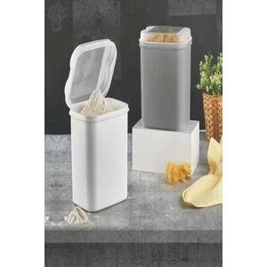 Vip Ahmet Masal Saklama Kabı Gri 10 Litre VP-036