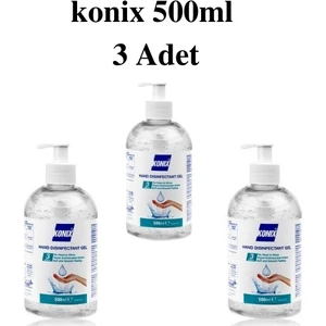El Dezenfektan Jeli Cilt ve El Için 3'lü x 500 ml