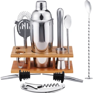 Ev Bar Kullanımı İçin 14PCS Kokteyl Seti Boston Shaker (Yurt Dışından)