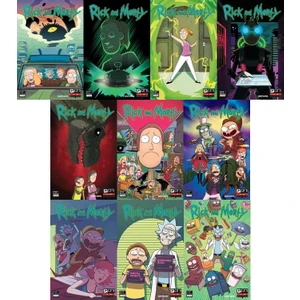 Rick And Morty 31-40. Sayılar Çizgi Roman Seti - Justin Roiland