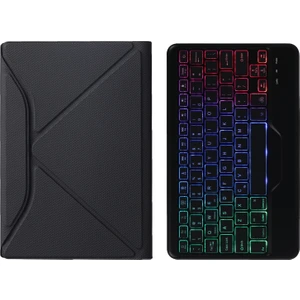 BM10S Klavye + Kılıf Lenovo Akıllı Tab M10 Hpd Plus TB-X606F Siyah (Yurt Dışından)