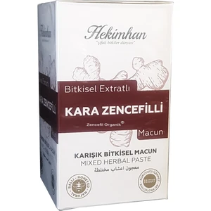 Kara Zencefil Macunu Hekimhan Kara Zencefilli Bitkisel Ekstraktlı Ballı Kış Macunu