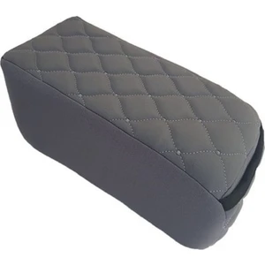 Fiesta 1995-2002 Kolçak Kol Dayama Üniversal Gri Deri Gri Desen Montajsız Cepli